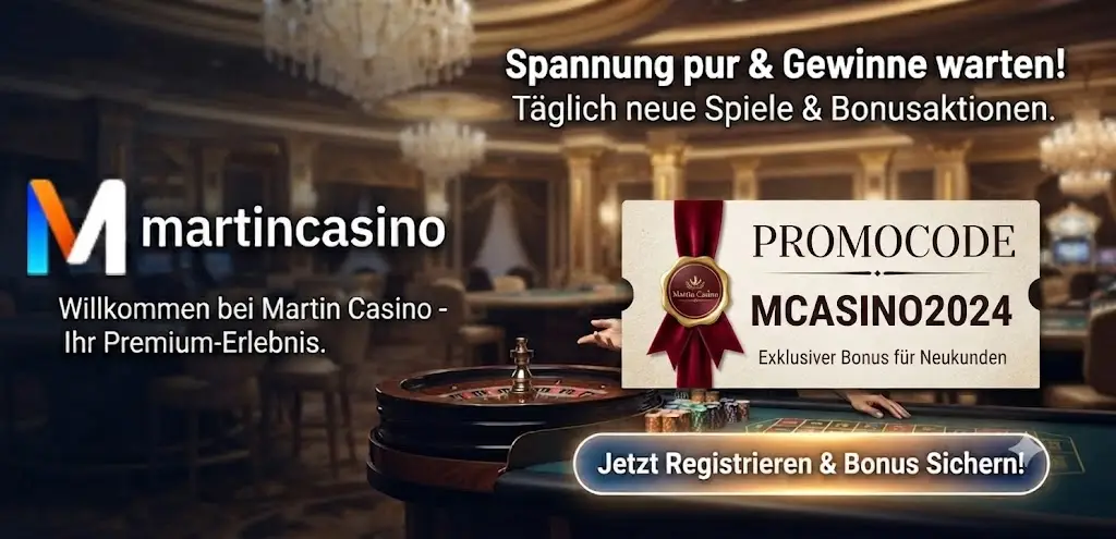 Martin Casino Promo-Code